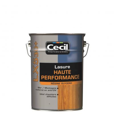 CECIL - Lasure haute performance LX530+ bois - incolore - 5L