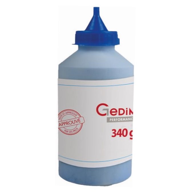 GEDIMAT Performance Pro - Poudre à tracer - bleu - 340g