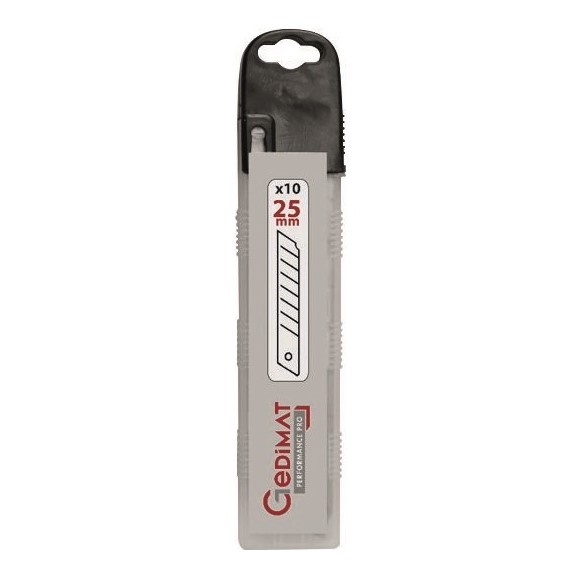 GEDIMAT Performance Pro - Lames de cutter Ep. 0.7 x l. 25mm - vendu par 10