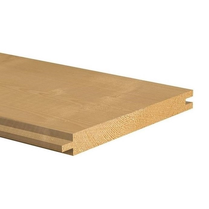 Plancher pin vert traité - classe 4 - Ep. 27 x l. 135mm x L. 3.85m