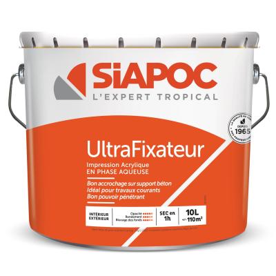 SIAPOC - Impression ULTRA FIXATEUR - blanc mat - 10L