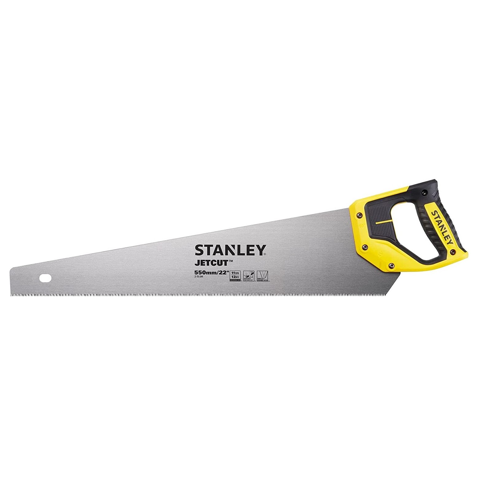 STANLEY - Scie égoïne coupe fine JETCUT Long. 55cm