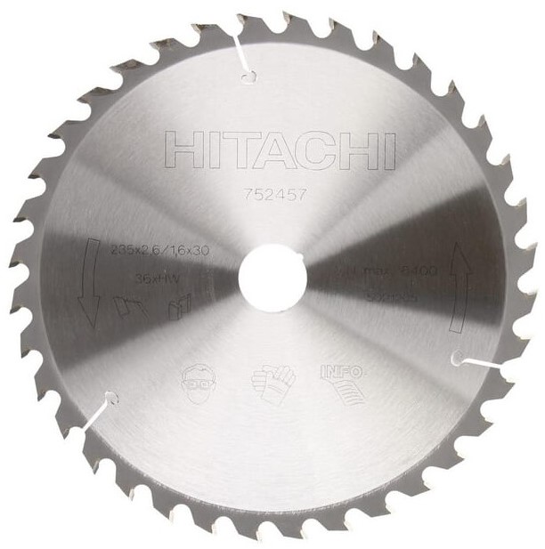 HIKOKI - Lame circulaire Proline pour bois 36 dents ø235mm