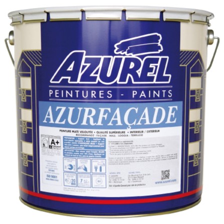 AZUREL - Peinture AZURFACADE - blanc mat - 2.5L