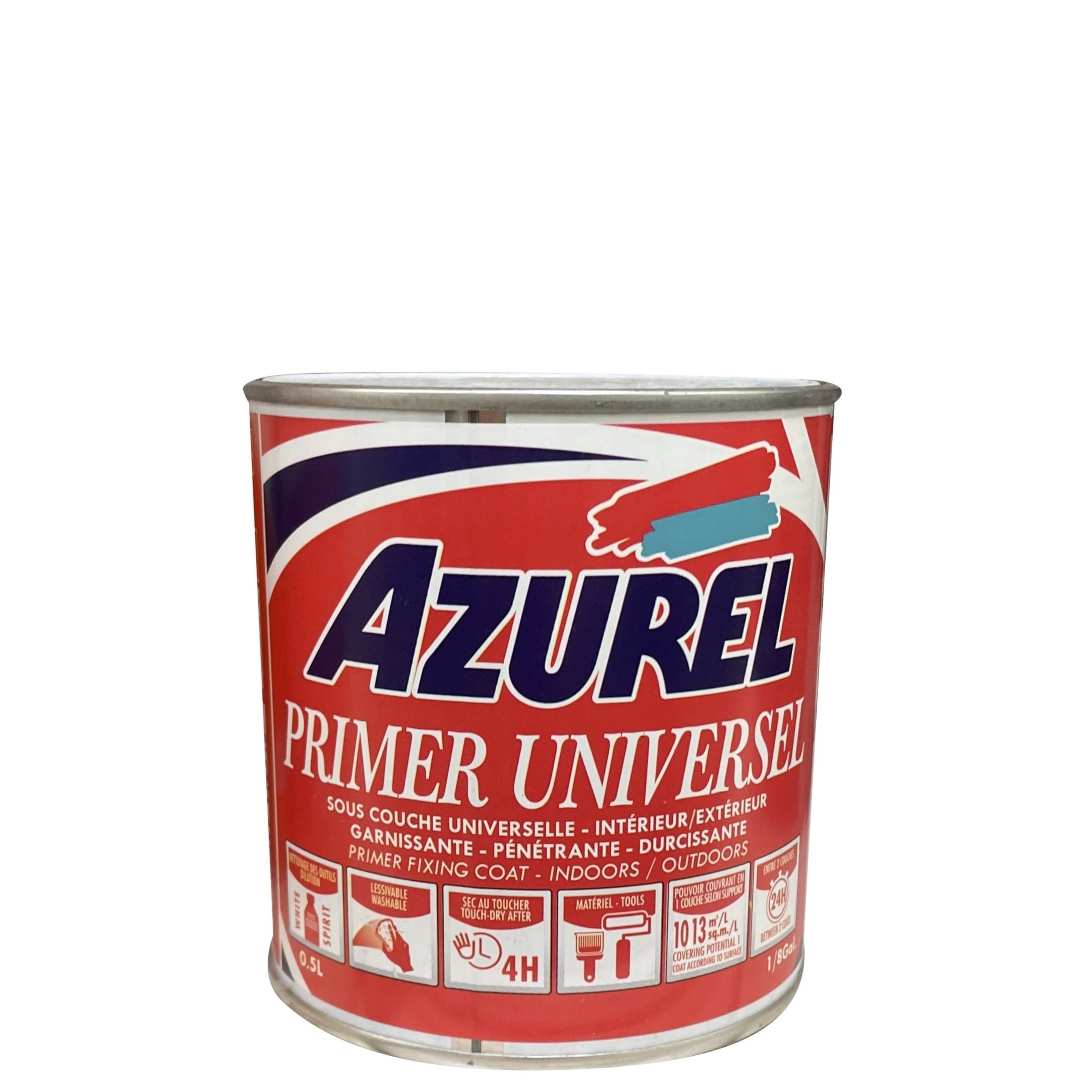 AZUREL - Primer universel - blanc mat - 2.5L