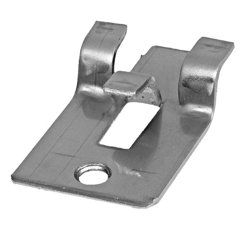 SILVADEC - Clips simples + vis inox pour terrasse - vendu par 30