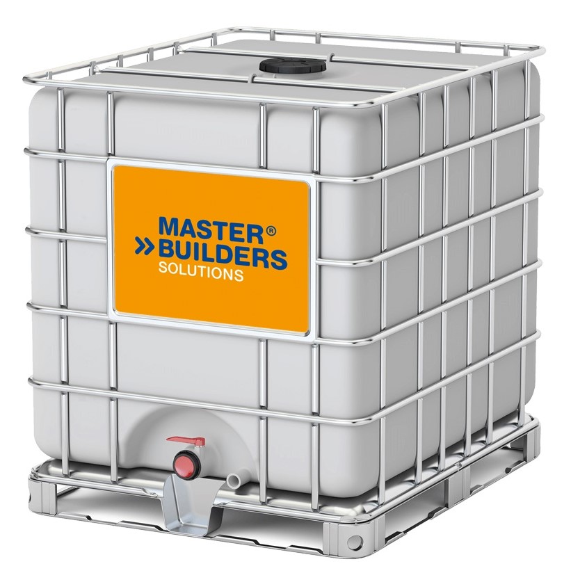 MASTER BUILDERS - Superplastifiant pour béton MasterEase 3700 NF - jaune - 1000L