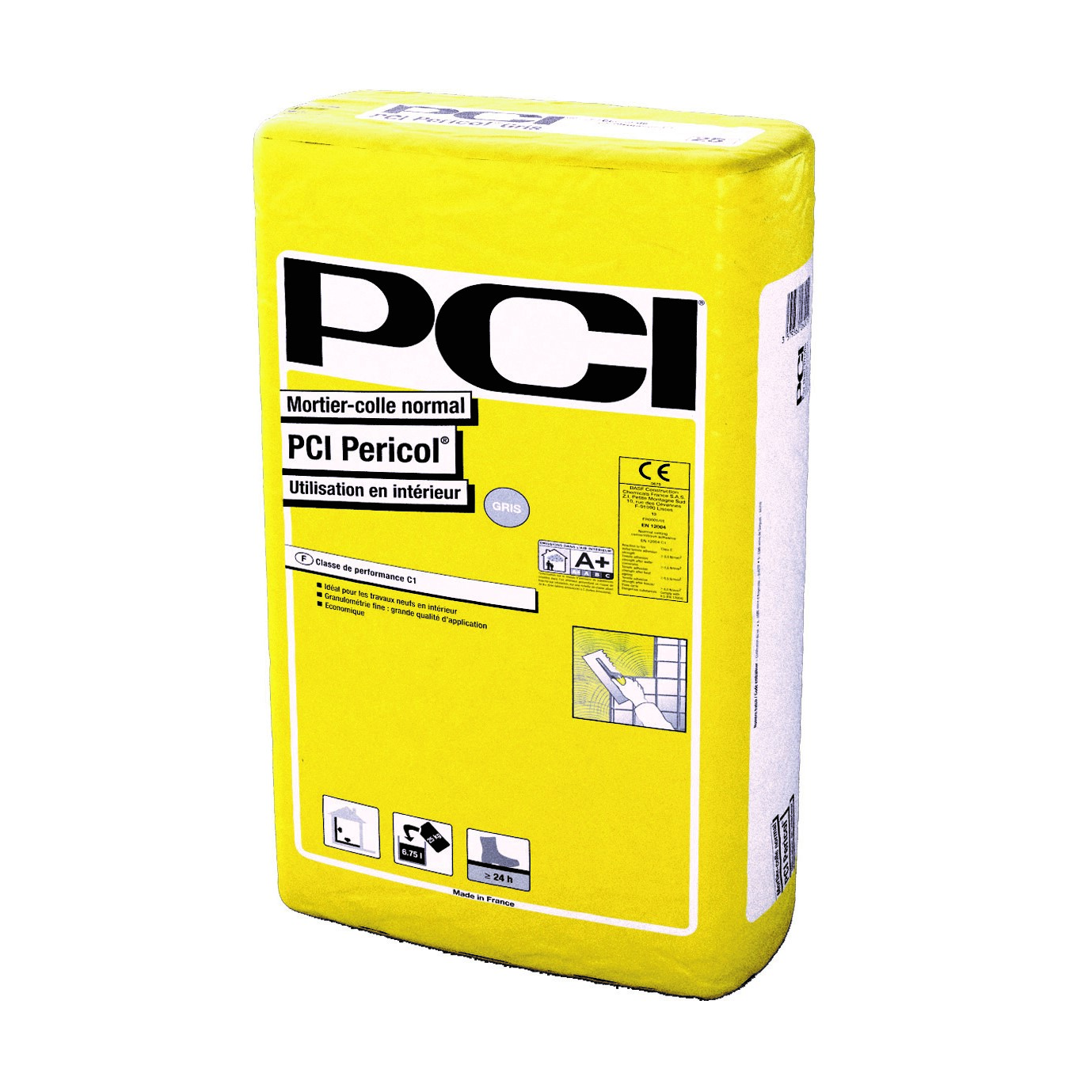 PCI - Mortier-colle normal Pericol® - gris - sac de 25kg