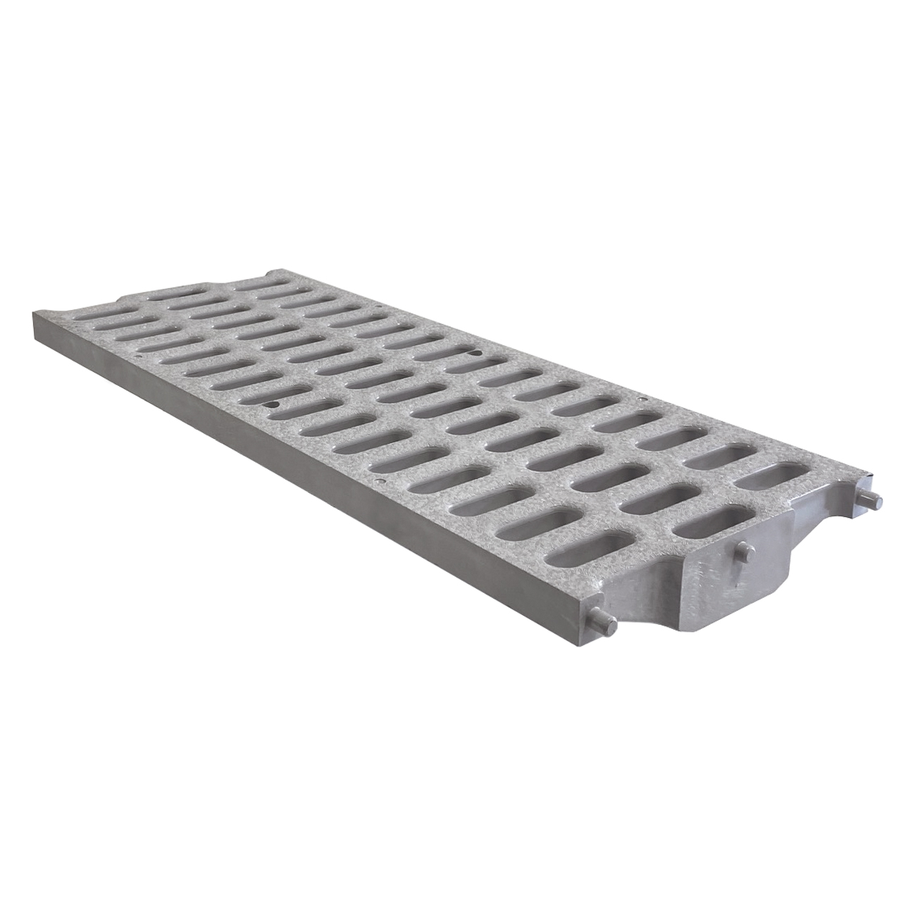 FIRST - Grille renforcée pour caniveau PVC - gris - l. 200 x L. 500mm