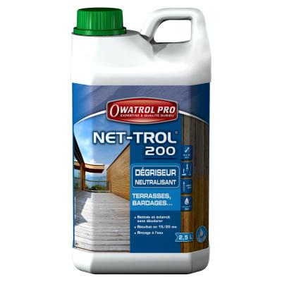 OWATROL® - Dégriseur détachant NET-TROL® 200 tous bois - 2.5L