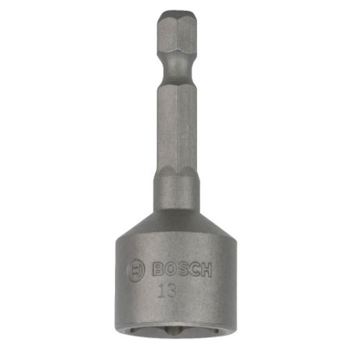 BOSCH - Douille 1/4  6 pans magnétique ø13 x L. 50mm