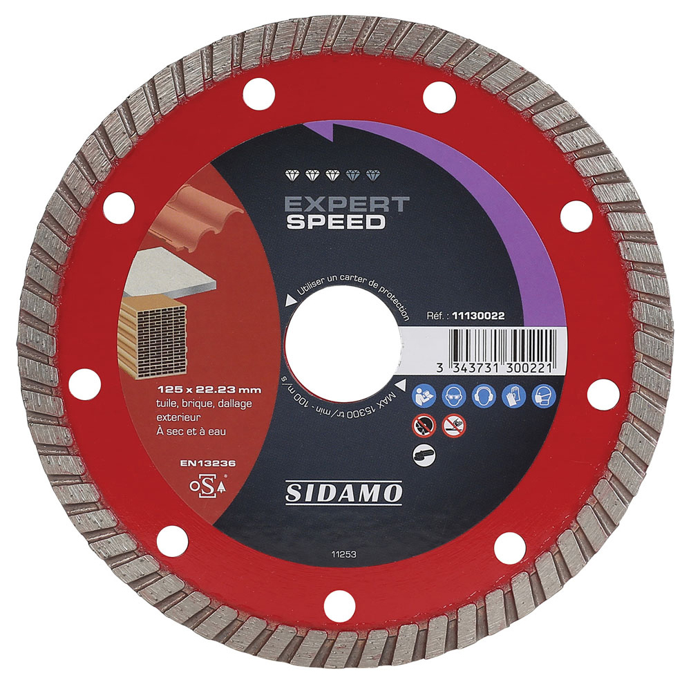 SIDAMO - Disque diamant Expert Speed ø125mm