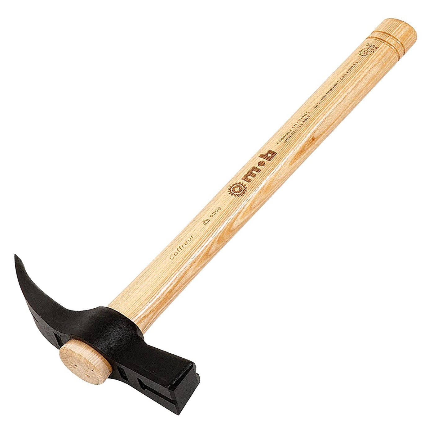 MOB - Marteau de coffreur + manche bois Long. 28cm - 650g