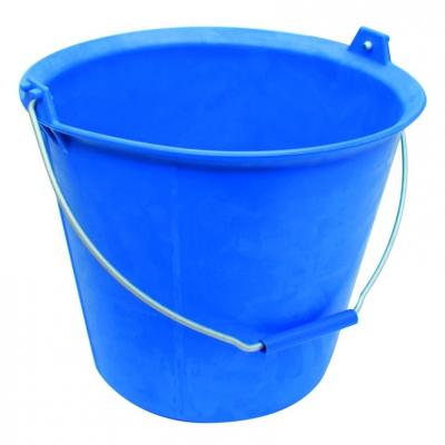 TALIAPLAST - Seau PRO renforcé à ergots plastique - bleu - 13L