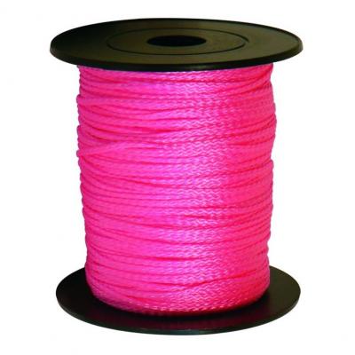 TALIAPLAST - Cordeau fil tressé polypropylène - rose fluo  - ø2.5mm x L. 200m