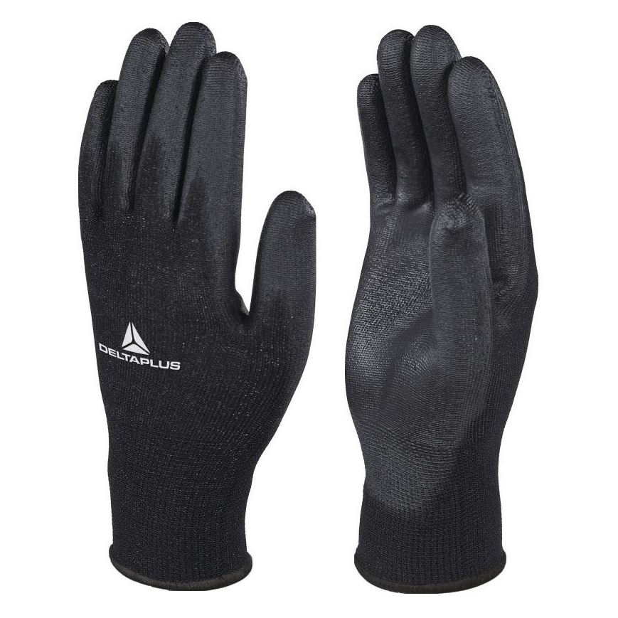 DELTA PLUS - Gants tricot - noir - taille 10 