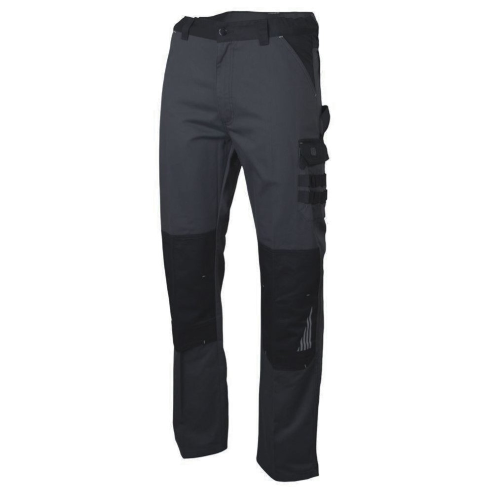 LMA - Pantalon de travail SULFATE - gris et noir - taille 48